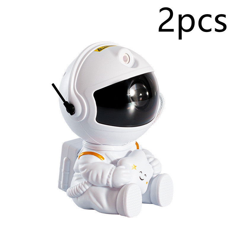 Mini Versão De Projetor De Estrelas De Astronauta Lâmpada Decorativa Criativa Lâmpada Decorativa De Ambiente Colorida Noite Estrelada Fluida